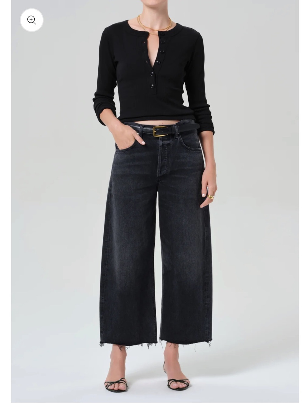 Citizens of Humanity Ayla Raw Hem Crop